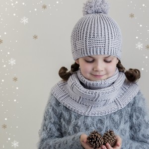 Winterlaced Hat and Cowl by Yuliya Tkacheva